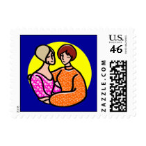 Lesbian Wedding postage by celebrationZ Lesbian Wedding postage