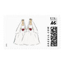 Lesbian Wedding Stamps stamp