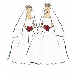 Lesbian Wedding T-shirt