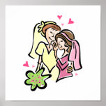 Lesbians in Love Print