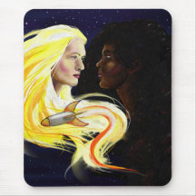 Lesbians in Space Mousepad