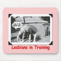 Lesbians in Training mousepads by tomrent Lesbians in Training mousepads