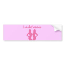 Lesbifriends Bumper Sticker