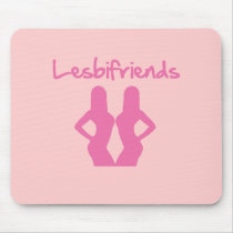 Lesbifriends Mouse Mats
