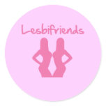 Lesbifriends Sheet of Stickers