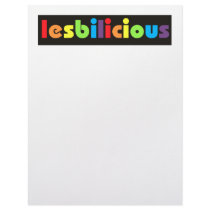 Lesbilicious (Banner) Letterhead