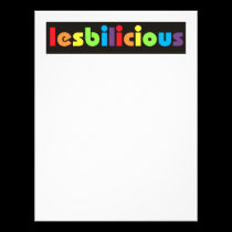 Lesbilicious (Banner) Letterhead letterhead