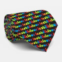 Lesbilicious (Banner) Tie by Azodnem Lesbilicious (Banner) Tie