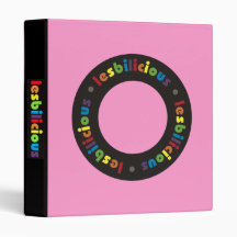 Lesbilicious (Circle) Binder