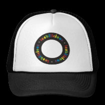 Lesbilicious (Circle) Caps hats