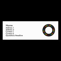 Lesbilicious Profile Cards business cards