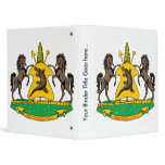 Lesotho Coat of Arms detail Binders