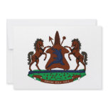 Lesotho Coat of Arms Personalized Invite