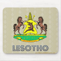 Lesotho Coat of Arms Use Pad