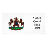Lesotho Coat of Arms Photo Card Template
