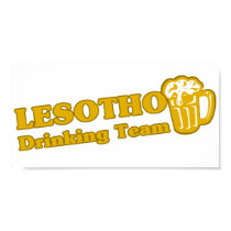 Lesotho Drinking Team posters