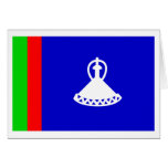 Lesotho Flag (1966-1987) Greeting Card