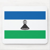 Lesotho Flag (2006) Mouse Pad