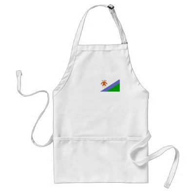 Lesotho Flag Aprons by CulturalPerspective3