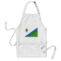 Lesotho Flag aprons by coolcountry Lesotho Flag aprons