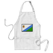 Lesotho Flag aprons by jacinto888 Lesotho Flag aprons