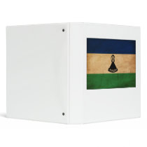 Lesotho Flag Binder