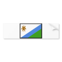 Lesotho Flag bumper stickers