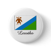 Lesotho Flag Design buttons