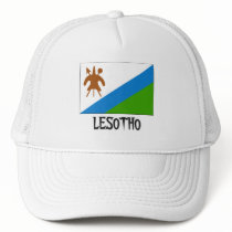 Lesotho Flag hats