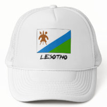 Lesotho Flag hats