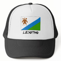 Lesotho Flag hats
