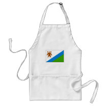 Lesotho FLAG International aprons by flagshirt Lesotho FLAG International aprons