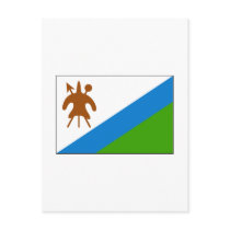 Lesotho FLAG International postcards