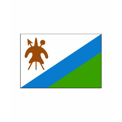 Lesotho FLAG International Tshirt by flagshirt