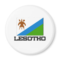 Lesotho Flag magnets