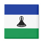 Lesotho Flag Magnet