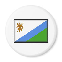 Lesotho Flag magnets
