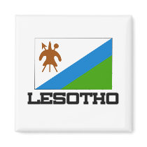 Lesotho Flag magnets