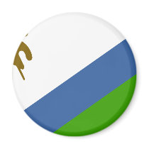 Lesotho Flag magnets
