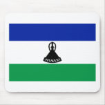 Lesotho Flag Mouse Pads