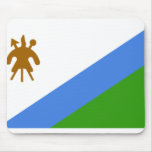 Lesotho Flag Mousepad