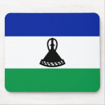 Lesotho Flag Mousepad