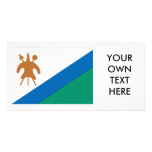 Lesotho Flag Photo Greeting Card