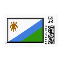 Lesotho Flag postage