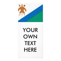 Lesotho Flag Rack Cards