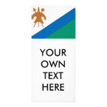 Lesotho Flag Rack Cards