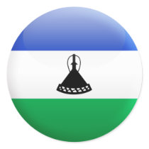 Lesotho Flag Sticker