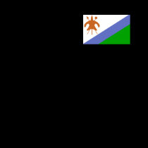 Lesotho Flag t-shirts