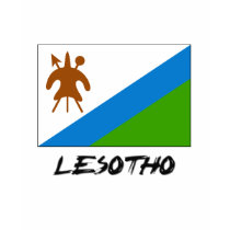 Lesotho Flag t-shirts by flagshirt Lesotho Flag t-shirts