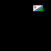 Lesotho Flag t-shirts